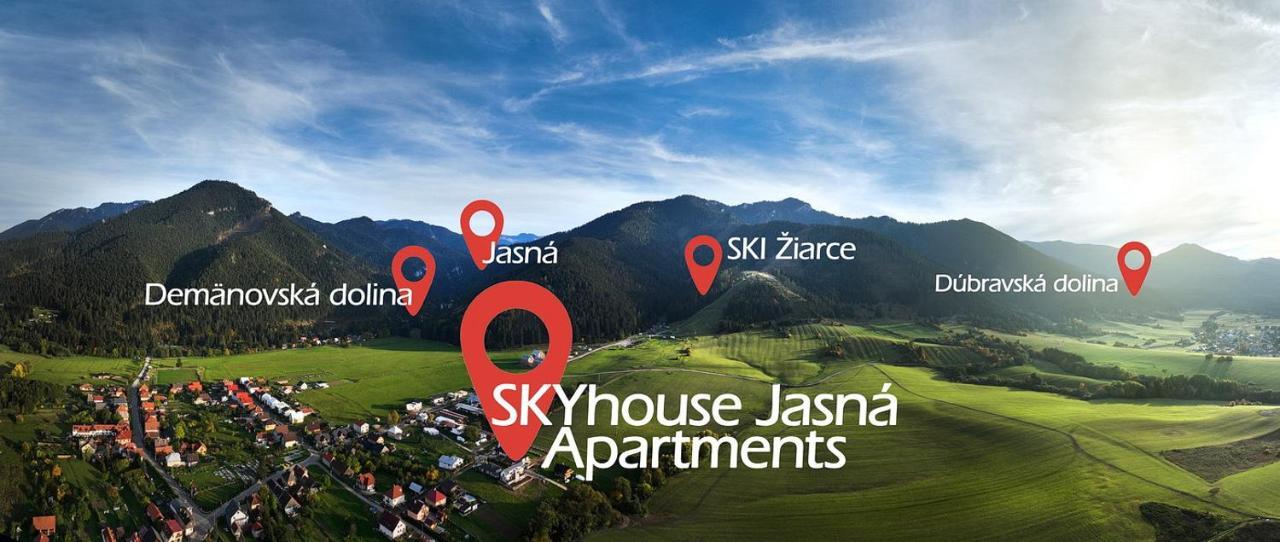 Sky-House Jasna Apartments Pavcina Lehota  Ngoại thất bức ảnh